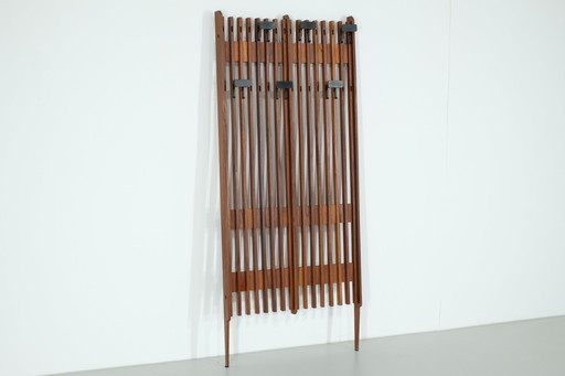 Italian Rack In Wood - 1960S