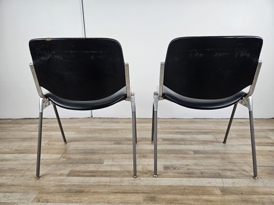 Image 1 of 2X Dsc-106 Stackable Chairs By Anonima Castelli