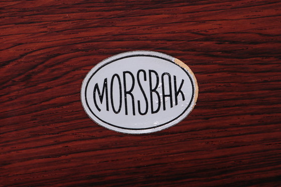 Image 1 of Vintage Danish Plywood Rosewood And Teak Plates From Morsbak, 1960S, Set Of 14