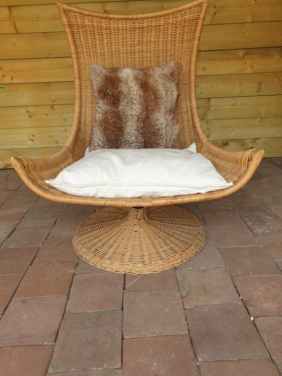 Image 1 of Montis Vintage Wicker Gerard Van De Berg Design Armchair