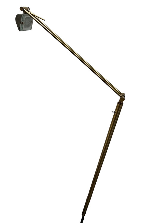 Image 1 of Herda brass floor lamp