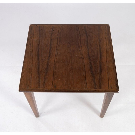 Image 1 of Vintage rosewood side table Denmark 1960s