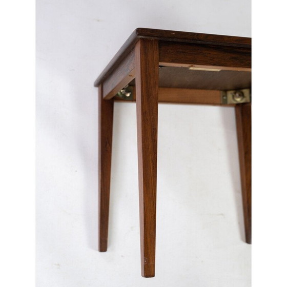 Image 1 of Vintage rosewood side table Denmark 1960s