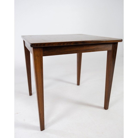 Image 1 of Vintage rosewood side table Denmark 1960s