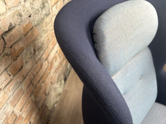 Image 1 of Chaise Fritz Hansen Ro bleu clair