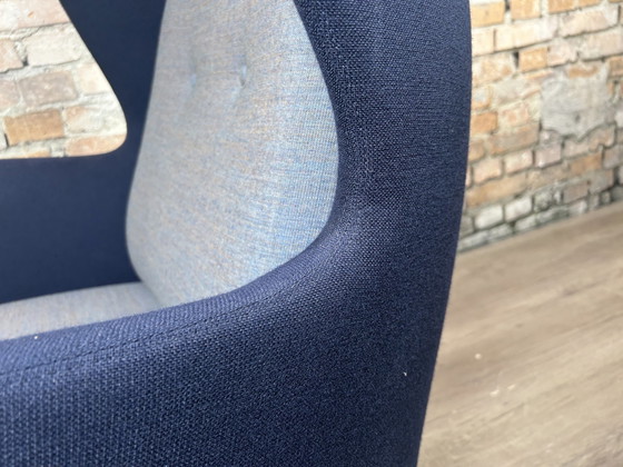 Image 1 of Chaise Fritz Hansen Ro bleu clair