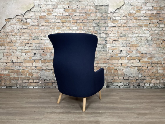 Image 1 of Chaise Fritz Hansen Ro bleu clair