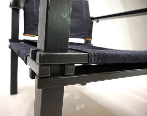 Image 1 of Bofinger Set Of 2 Farmer Lounge Chairs With Table By Gerd Lange, 1960