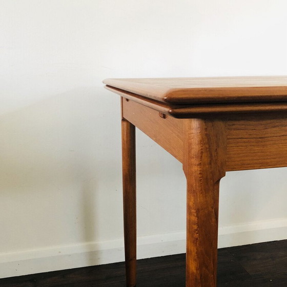 Image 1 of Vintage Extending Draw-Leaf Dining Table by Niels O. Moller for A.B.J. Mobelfabrik 1960s