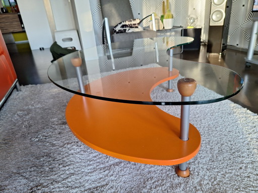 Retro Coffee Table Organic Shape