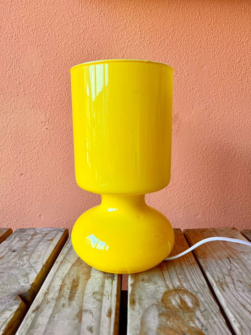 Lampe de table Lykta jaune IKEA