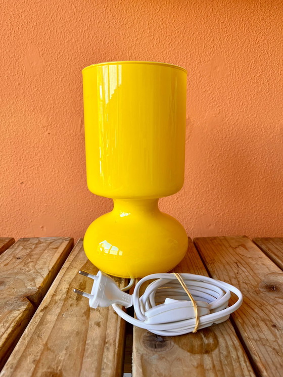 Image 1 of IKEA yellow Lykta table lamp