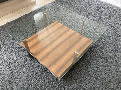 Rolf Benz glass coffee table