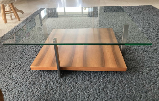 Image 1 of Rolf Benz glass coffee table