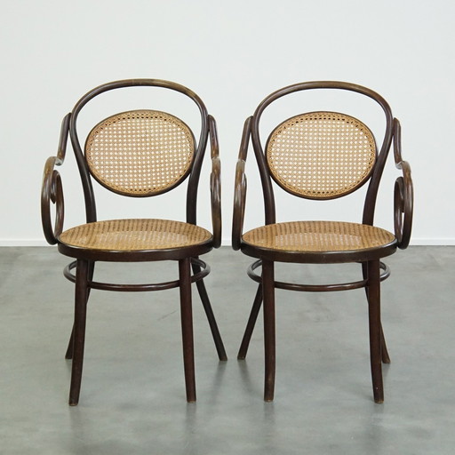 2 X Bistro Chair With Armrests