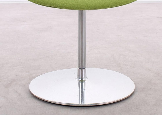 Image 1 of 2X Artifort Little Tulip Armchair Green