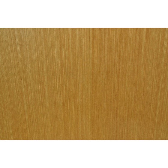 Image 1 of Mensola da parete vintage in legno e ferro, Cecoslovacchia 1980