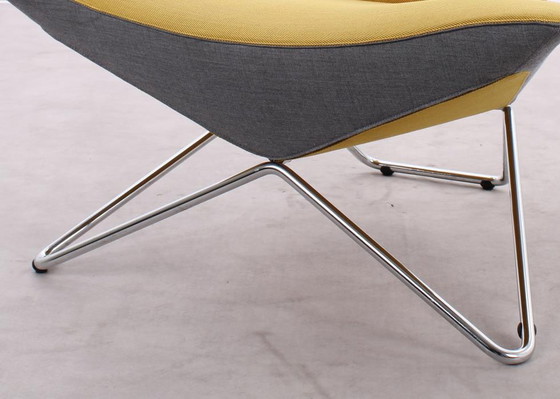 Image 1 of Walter Knoll MYchair fauteuil jaune gris