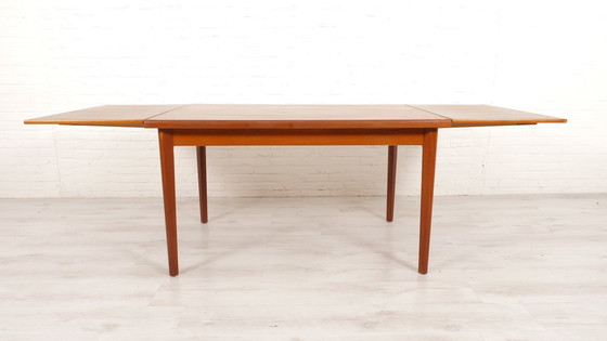 Image 1 of Vintage Dining Table | Extendable | Teak | 130 Cm