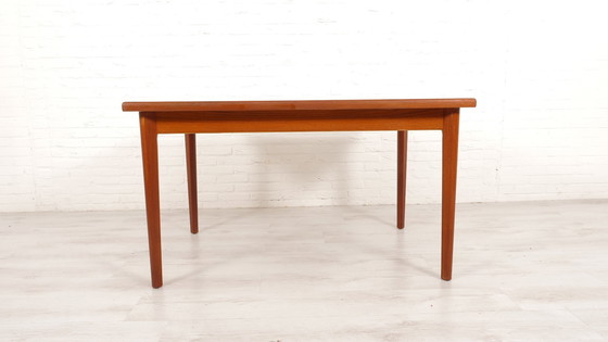 Image 1 of Vintage Dining Table | Extendable | Teak | 130 Cm