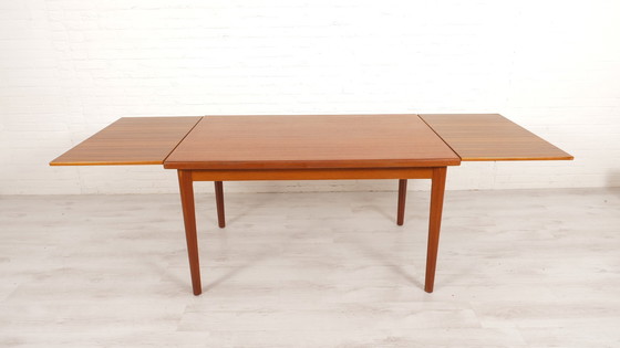 Image 1 of Vintage Dining Table | Extendable | Teak | 130 Cm