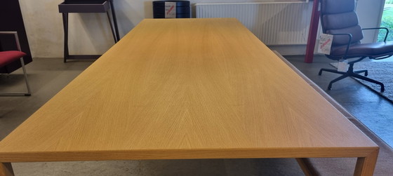 Image 1 of Arco Slim table with Arco Slim Bench with cushion