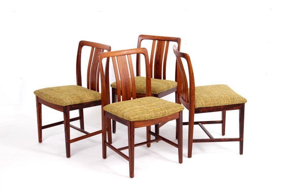 Image 1 of Chaises de salle à manger en bois de rose