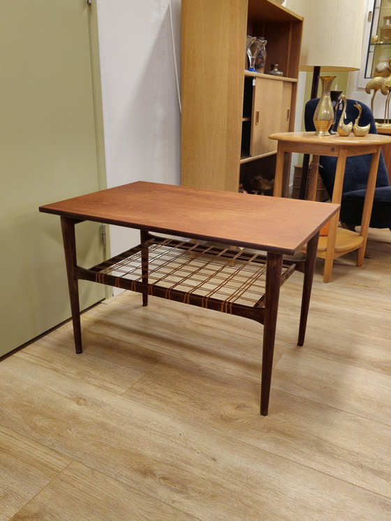 Image 1 of Tavolino da caffè vintage Ilse Möbel in teak