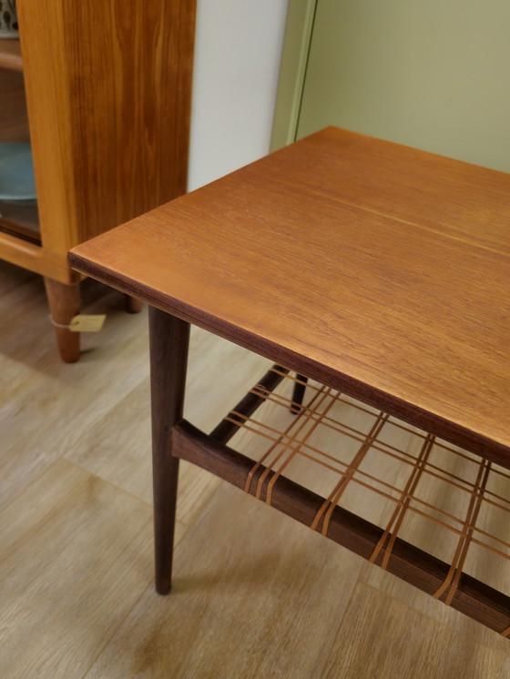 Image 1 of Tavolino da caffè vintage Ilse Möbel in teak