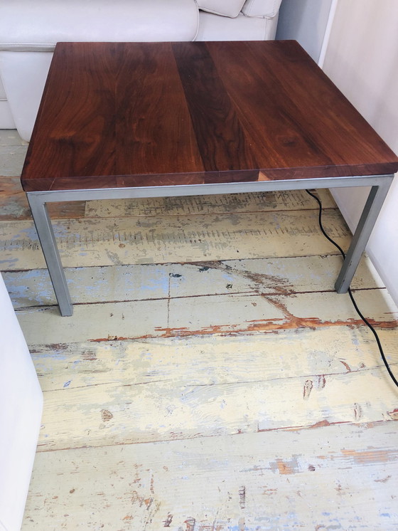 Image 1 of Walnut Danish Design Coffee Table Square