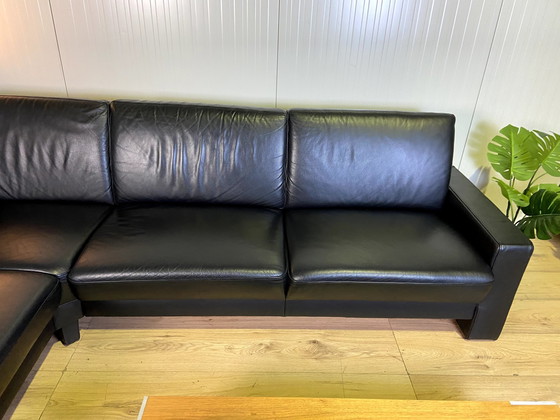 Image 1 of Leather sofa Geparde sofa bed