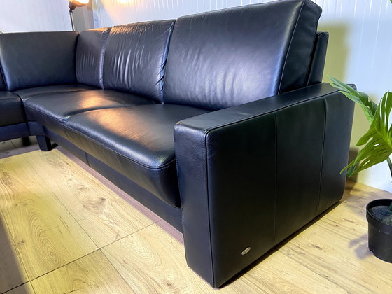 Image 1 of Leather sofa Geparde sofa bed