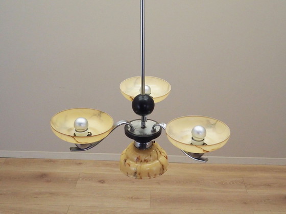 Image 1 of Glass Chandelier, Danish Design, 1970S, Production: Denmark