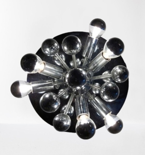 Image 1 of Spoutnik Space Age Retro Plafond Lamp