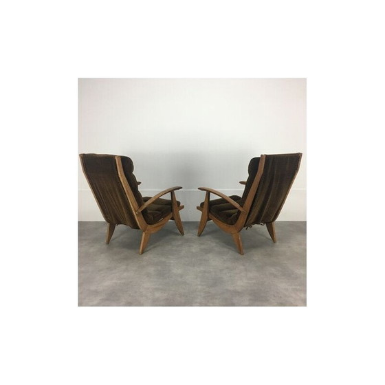 Image 1 of Set di 3 poltrone Free Span vintage, 1950