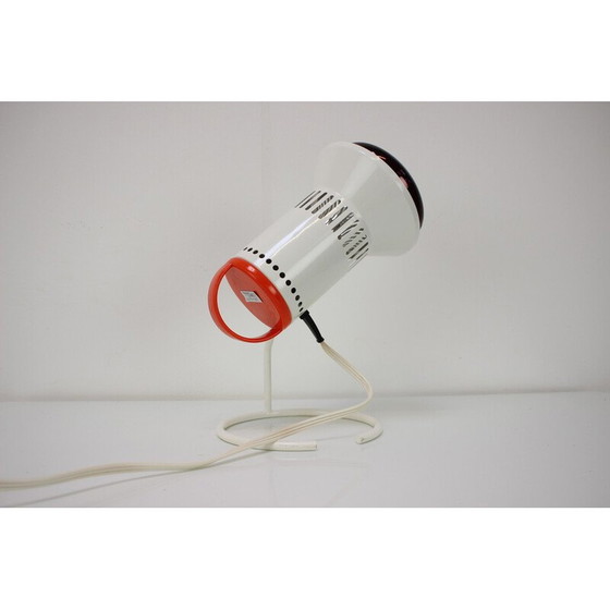 Image 1 of Vintage infrared Chirana table lamp in metal and plastic, Czechoslovakia 1980