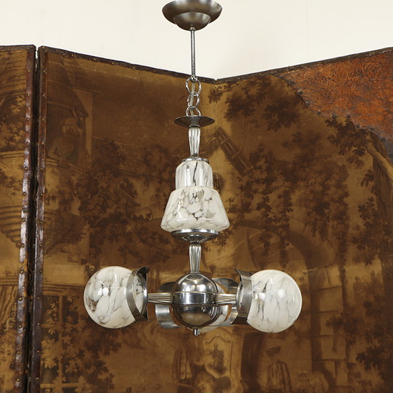 Image 1 of Lustre Vintage Art Déco