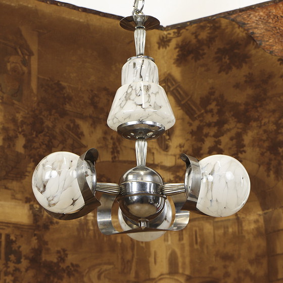 Image 1 of Lustre Vintage Art Déco