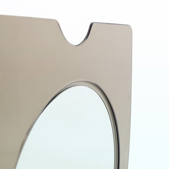Image 1 of Specchio vintage con cornice in specchio bronzato, Italia 1970