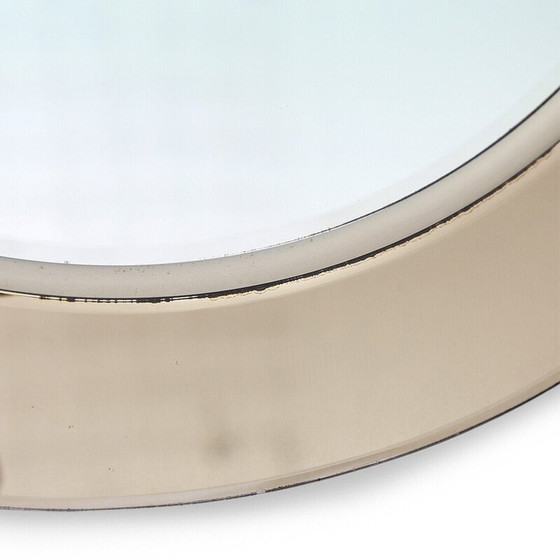 Image 1 of Specchio vintage con cornice in specchio bronzato, Italia 1970