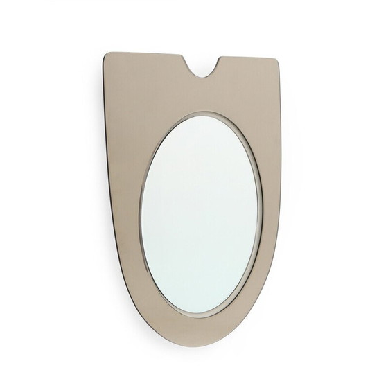 Image 1 of Specchio vintage con cornice in specchio bronzato, Italia 1970