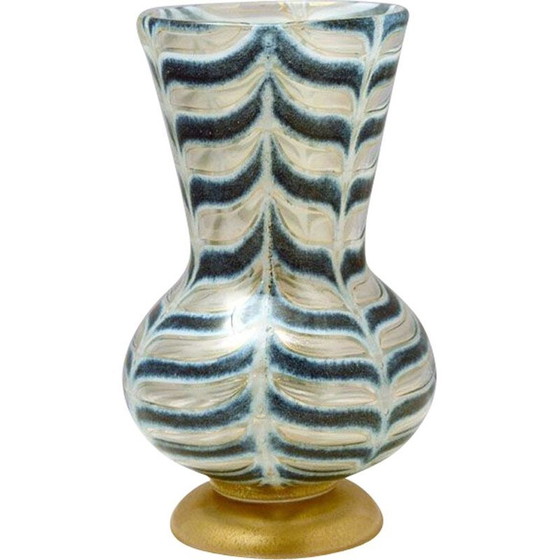 Image 1 of Vintage Graffito Barbarico Vase by Ercole Barovier for Barovier & Toso, 1969