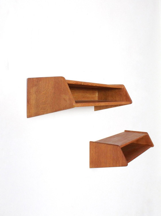 Image 1 of Floating night/hallstands model 24 by Aksel Kjersgaard for Odder Møbelfabrik, Denmark 60's