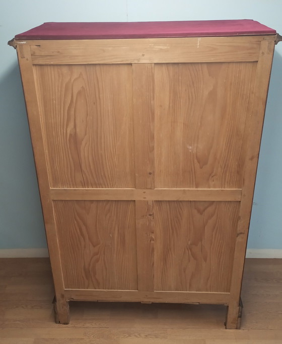 Image 1 of Antique 19Th Century Italian Walnut Chest Of Drawers