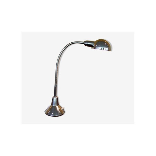 Lampada da scrivania vintage cromata, 1950