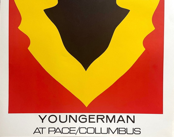Image 1 of Original Lithograph - Jack Youngerman - Pace Gallery Columbus - Pop Art - 1971