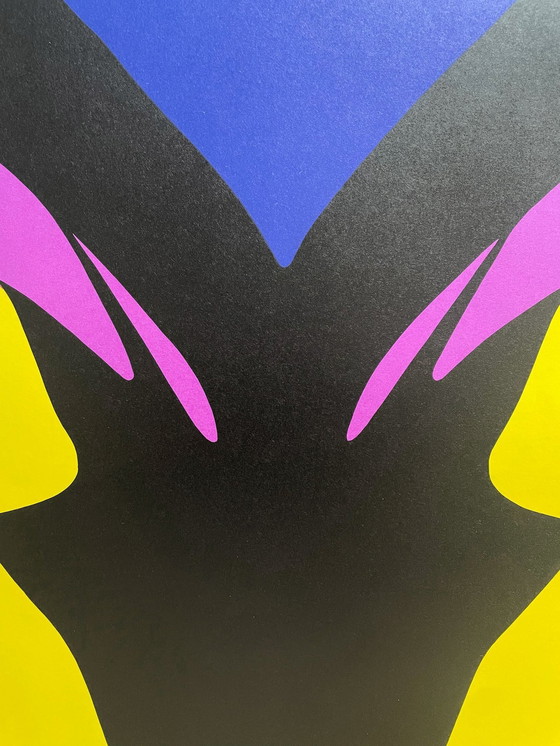 Image 1 of Original Lithograph - Jack Youngerman - Pace Gallery Columbus - Pop Art - 1971