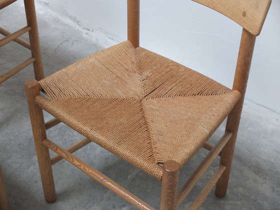 Image 1 of Early Set Of 6 'J39' Dining Chairs By Børge Mogensen For Fdb Møbler, 1947