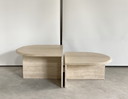 Table basse en travertin