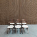 Artisan Wu Dining Chair In Boucle